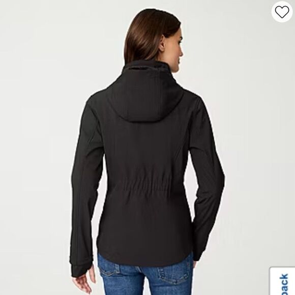 Free Country Aeris II Super Softshell Jacket Faux Shearling Lined Black XL - Picture 5 of 15